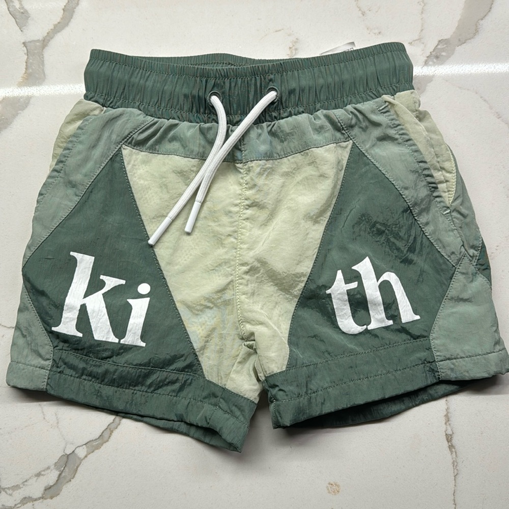 Baby kith swim trunks. 2T, like new
